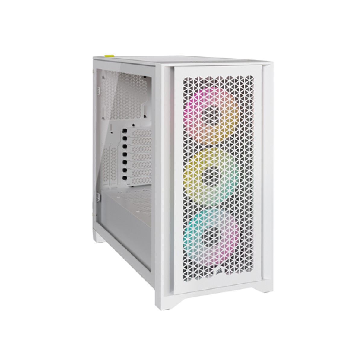 Case Gamer Airflow Blanco Corsair Icue 4000D Rgb Mid-Tower Atx