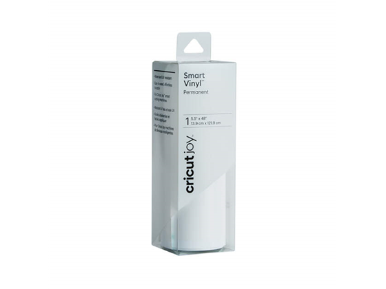 Rollo De Vinil Cricut Permanente 5.5 X 48 Blanco Glossy