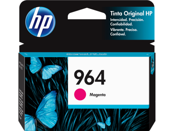 Cartucho Hp 964 3Ja51Al Magenta Para Impresora Officejet Pro 9020 9010