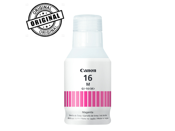 Botella De Tinta Canon Gi-16 Magenta 70Ml Compatible Maxify Gx6010