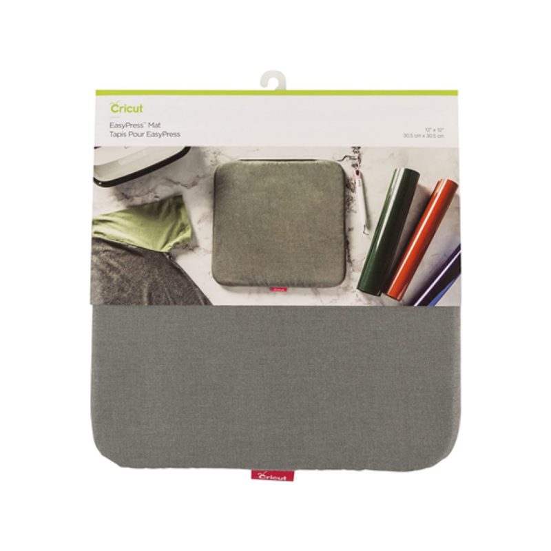 Tapete Cricut 12" X 12" Gris Para Maquina De Calor Easypress