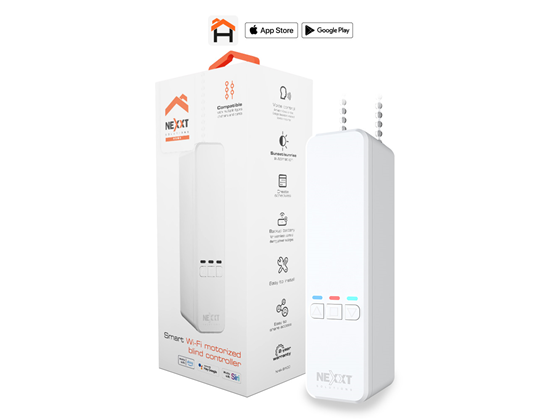 Control Motorizado Nexxt Nha-B100 Smart WiFi Para Cortinas