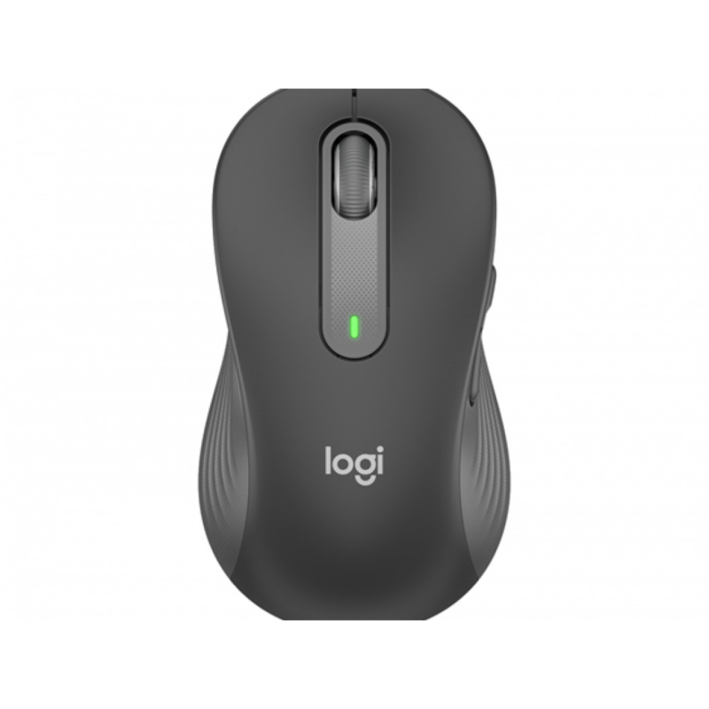Mouse Logitech M650 Large Bluetooth Para Zurdos Negro Grafito