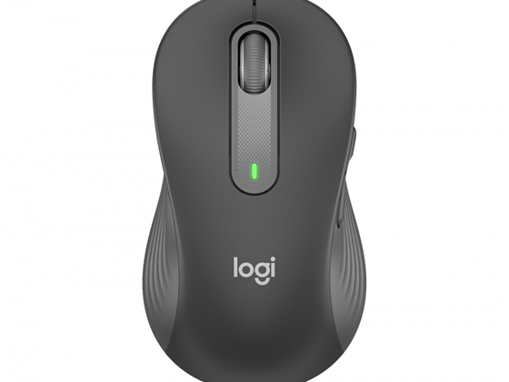 Mouse Logitech M650 Large Bluetooth Para Zurdos Negro Grafito