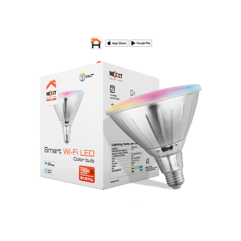 Bombilla Inteligente Led Multicolor Nexxt Nhb-W410 Exterior Wireless