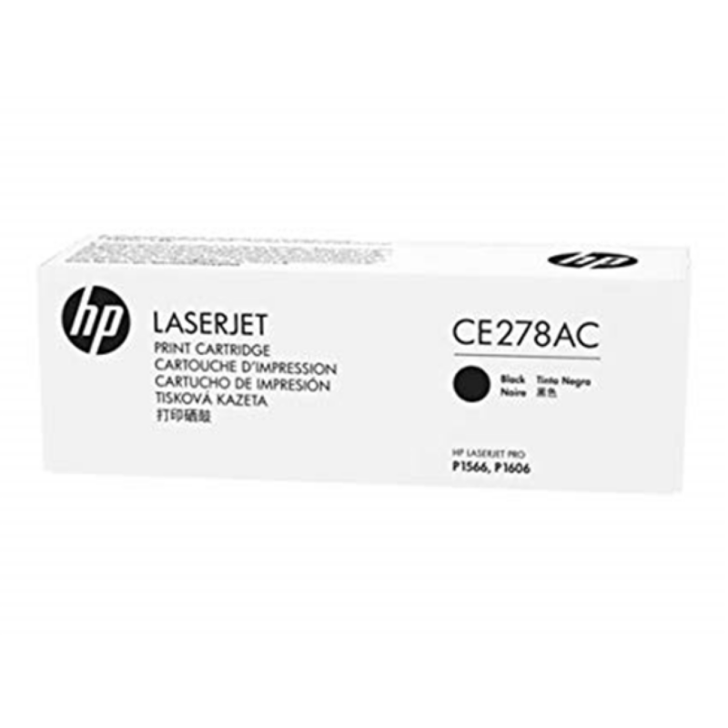 Tóner Hp 78Ac Ce278Ac Negro Para Laserjet Pro