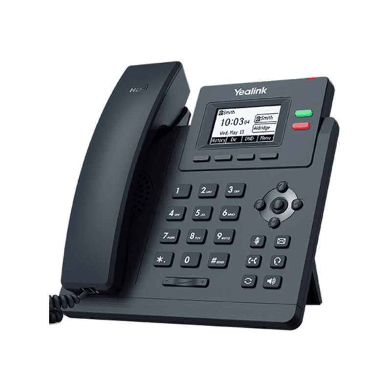 Teléfono Ip 2Sip Yealink Sip-T31P 2 Líneas 10/100 Con Fuente De Poder