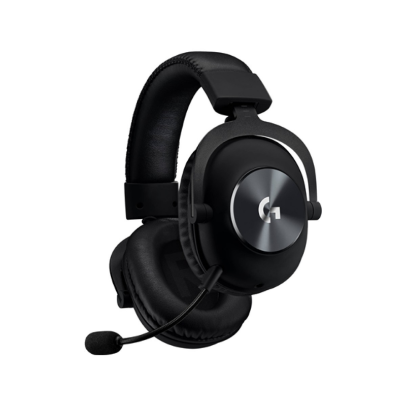 Audífono Con Micrófono Logitech Pro X Gamer Virtual 7.1 Surround Negro