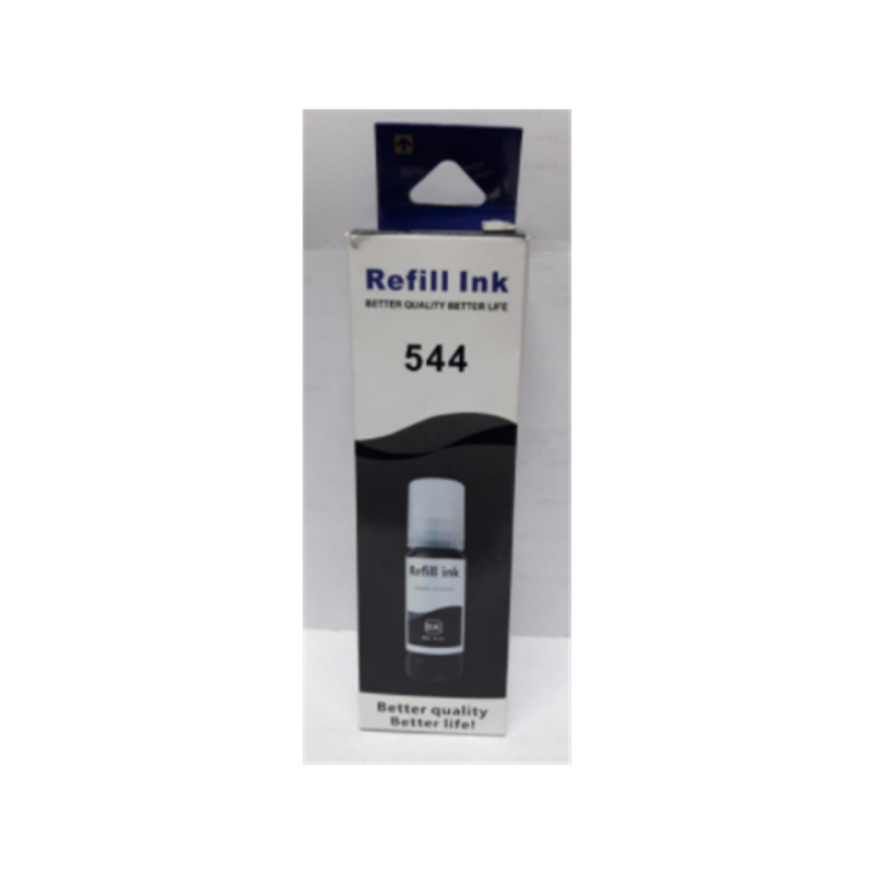 Botella De Tinta Refill Negro Epson T544120 70 Ml Compatible