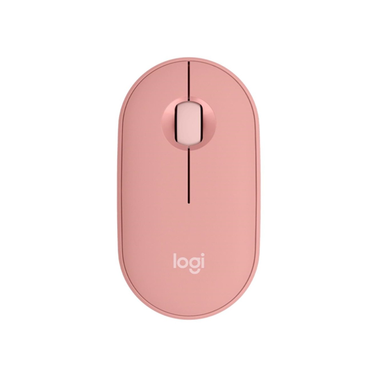 Mouse Inalámbrico Logitech Pebble M350S Óptico Bluetooth Rosa