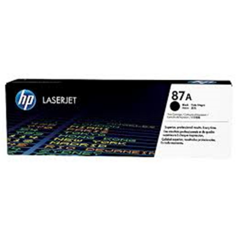 Toner Hp 87A - Cf287A - Negro - 9,000 Paginas - Para Impresora Laserjet M506 Serie, M527 Serie Y M501N