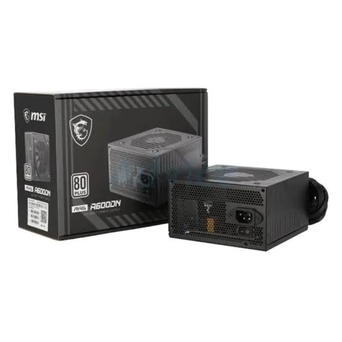Fuente De Poder Msi Mag A600Dn 80 Plus 600W No Modular
