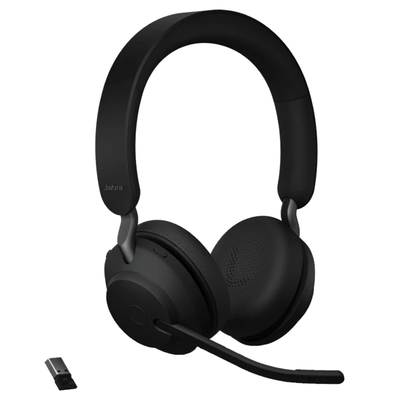 Audífono Jabra Evolve2 65 Link380A Ms Stereo Negro