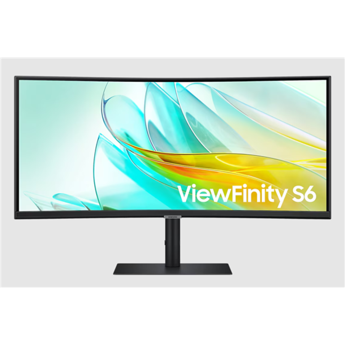 MONITOR SAMSUNG 34" VIEWFINITY S6 S65UC ULTRA WQHD (3,440 X 1,440), PANEL VA, CURVO 1000R, 100 HZ, 21:9, 5MS, HDR10, AMD FREESYNC, ALTAVOCES INTEGRADOS, USB-C CON CARGA DE HASTA 90W, KVM SWITCH. PUERTOS: 1 HDMI 2.0, 1 DISPLAYPORT 1.2, 1 USB-C, 3 USB 3.0, 1 RJ-45 (LAN), JACK 3.5" PARA AUDÍFONOS (LS34C650UANXG)
