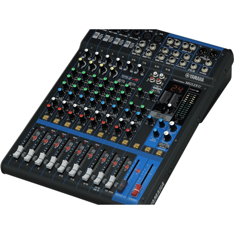 Mixer De Audio Yamaha Mg12Xu 12 Canales 4 Bus USB