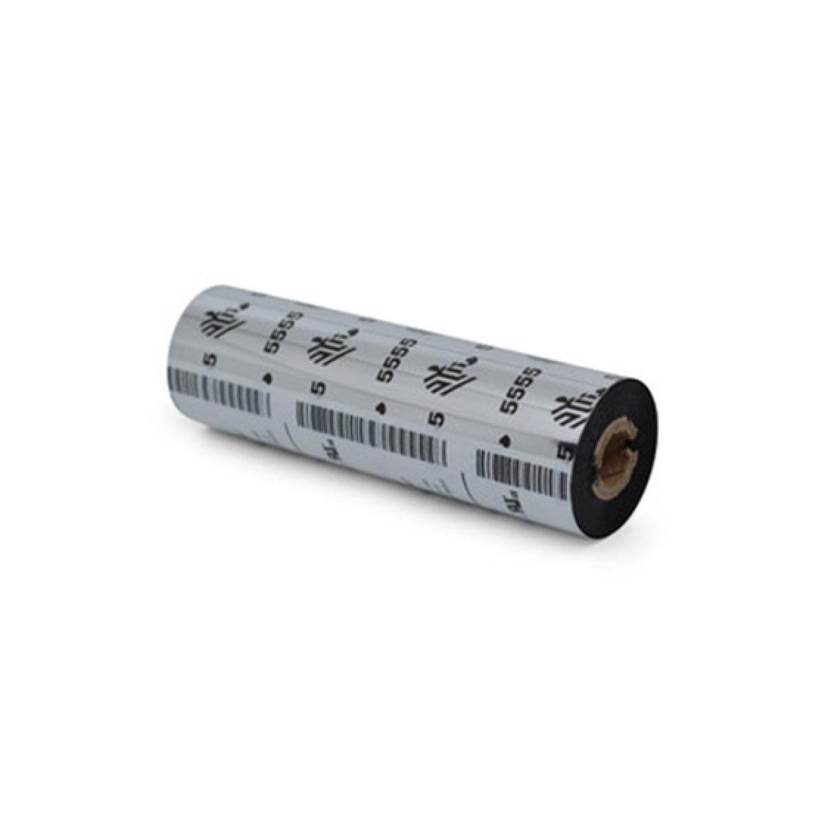 CINTA DE CERA/RESINA (ROLLO) 5555 PARA IMPRESORA ZEBRA, 4.33" X 242' (110 MM X 74M), NUCLEO DE 0,5" (12MM)