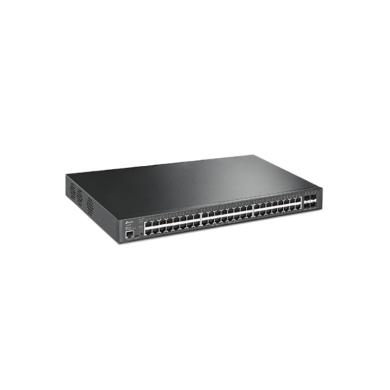 Switch Tp-Link Omada 48 Puertos Gigabit Poe+ Y 4 Sfp+ 10Ge L2+