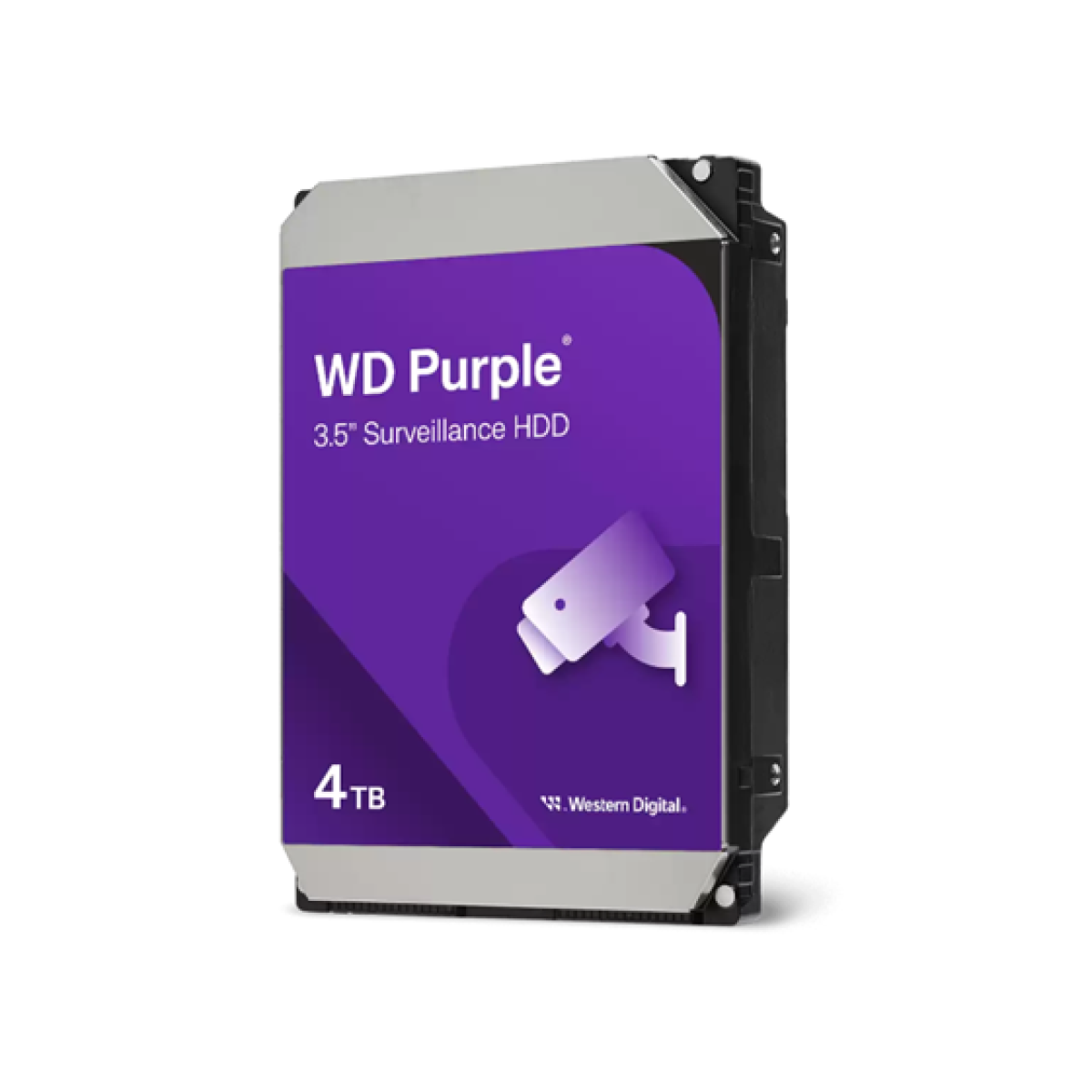 DISCO DURO 4TB P/VIDEOVIGILANCIA WESTERN DIGITAL SATA 6GB/S 3.5" 7200RPM/256MB. WD44PURZ