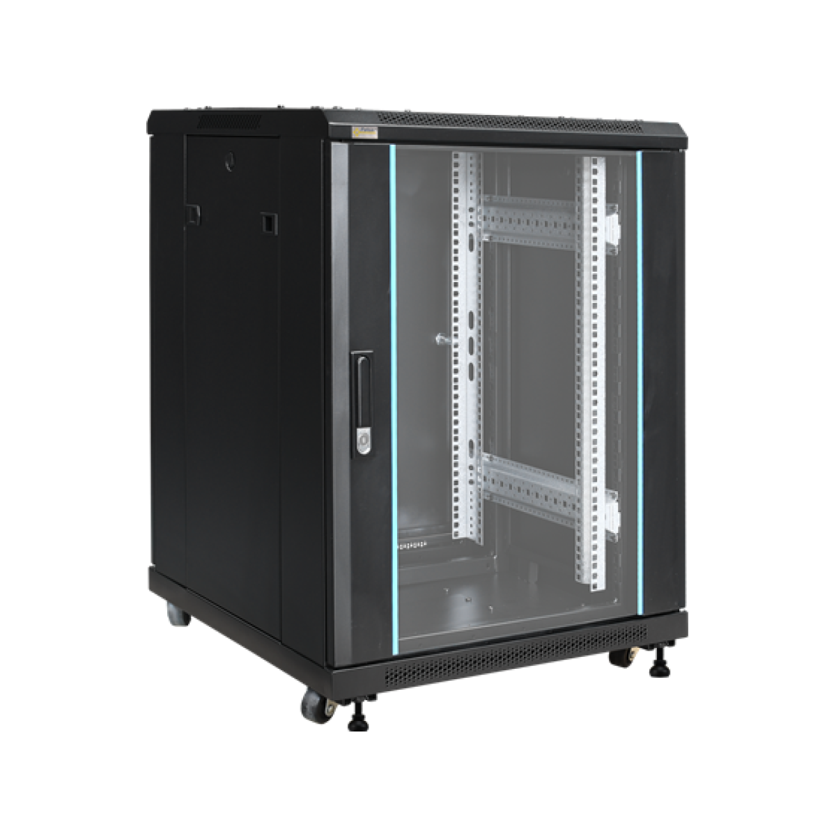 Gabinete De Piso Click Cam 15U 19" 600X600 Negro