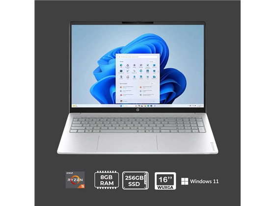 Laptop Hp Omnibook 3 16-By0015 16" Touch Ryzen 5 8Gb 256Gb SSD